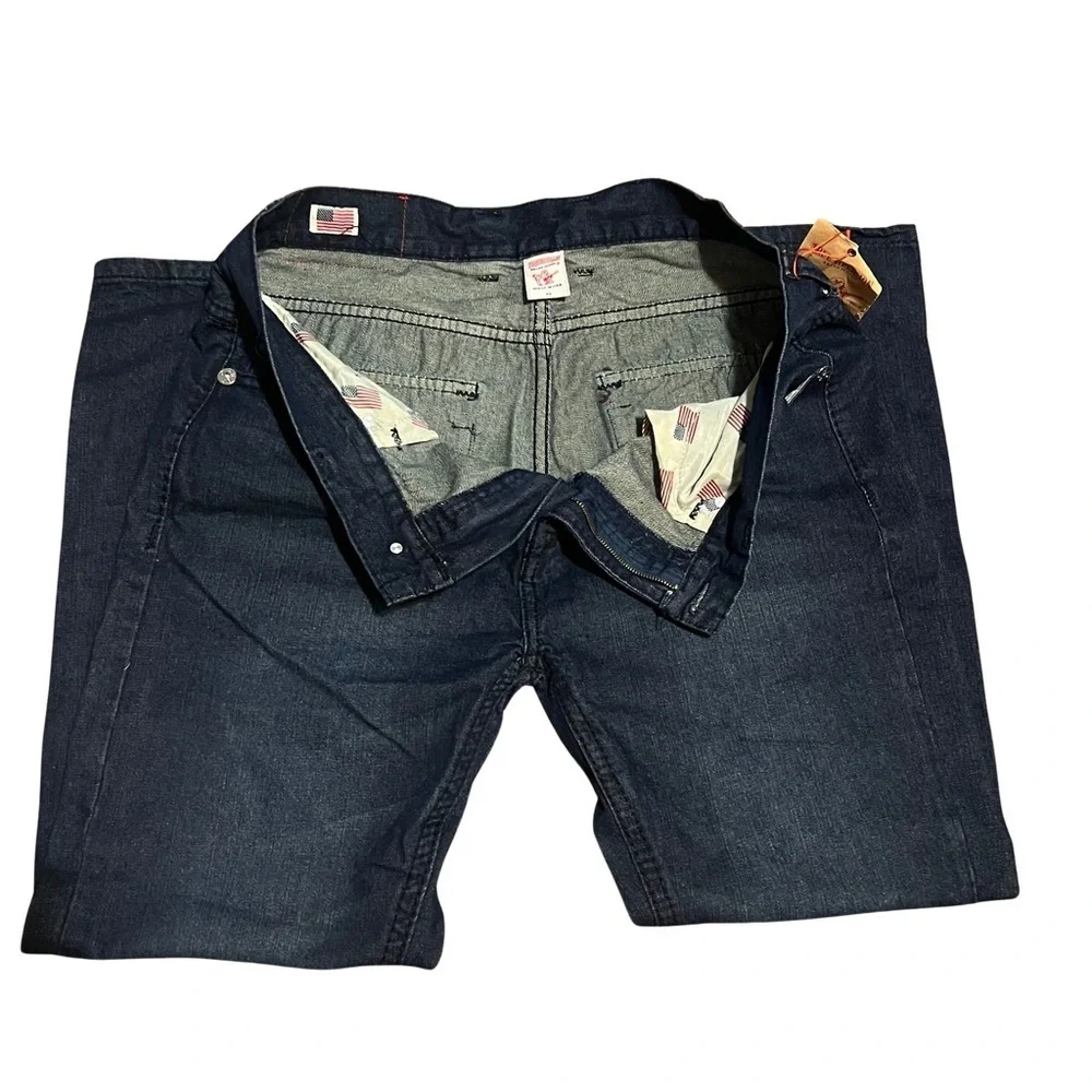 Rare Vintage True Religion JOEY SUPER T Men’s Size 40 Dark Denim